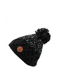 Женская черная шапка от Billabong