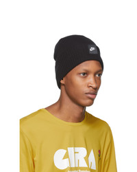 Мужская черная шапка от Nike