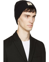 Мужская черная шапка от DSQUARED2