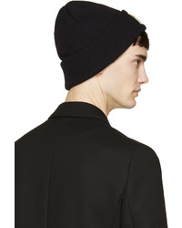 Мужская черная шапка от DSQUARED2