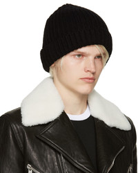 Мужская черная шапка от Neil Barrett