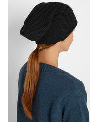 Женская черная шапка от The Elder Statesman