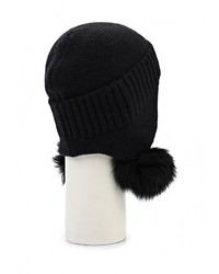 Женская черная шапка от Canoe