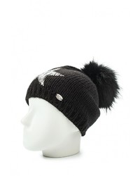 Женская черная шапка от CAPO