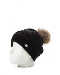 Женская черная шапка от CAPO