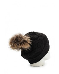 Женская черная шапка от CAPO
