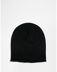 Женская черная шапка от Johnstons