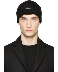 Мужская черная шапка от Dolce & Gabbana