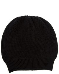 Мужская черная шапка от Emporio Armani