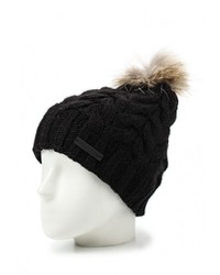 Женская черная шапка от Ferz