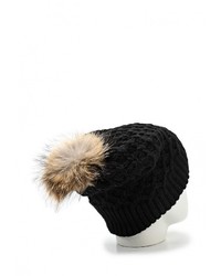 Женская черная шапка от Ferz