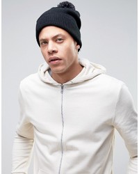 Мужская черная шапка от Reclaimed Vintage