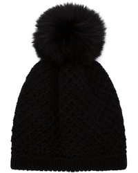 Женская черная шапка от Inverni