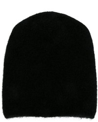 Женская черная шапка от Isabel Benenato
