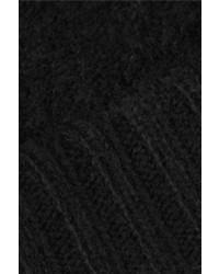 Женская черная шапка от The Elder Statesman