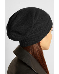 Женская черная шапка от The Elder Statesman