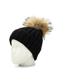 Женская черная шапка от Le camp