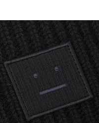 Мужская черная шапка от Acne Studios