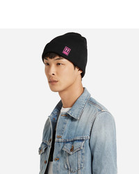 Мужская черная шапка от Off-White