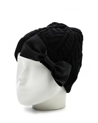 Женская черная шапка от LOST INK