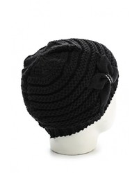 Женская черная шапка от Moronero