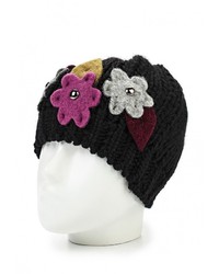 Женская черная шапка от Moronero