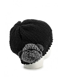 Женская черная шапка от Moronero