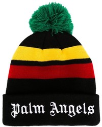 Женская черная шапка от Palm Angels
