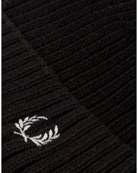 Мужская черная шапка от Fred Perry