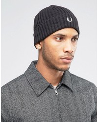 Мужская черная шапка от Fred Perry