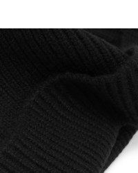 Мужская черная шапка от Margaret Howell