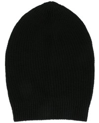 Мужская черная шапка от Rick Owens