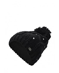Женская черная шапка от Roxy