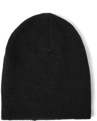 Мужская черная шапка от Saint Laurent