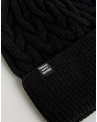 Мужская черная шапка от Herschel