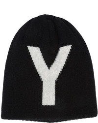Женская черная шапка от Y's
