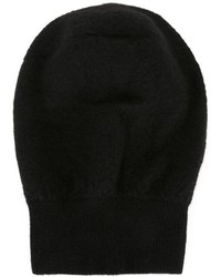 Женская черная шапка