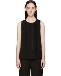 Черная шелковая блузка от 3.1 Phillip Lim