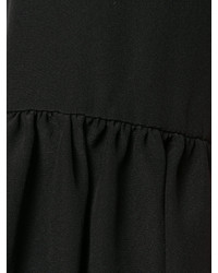 Черная шелковая блузка от Fendi