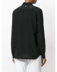 Черная шелковая блузка от Twin-Set