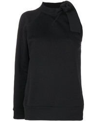 Черная шелковая блузка от No.21