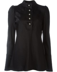 Черная шелковая блузка от Proenza Schouler