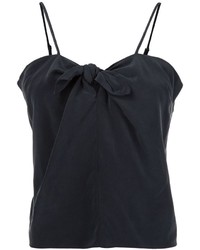 Черная шелковая блузка от Sam&lavi