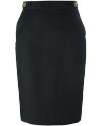 Черная шелковая юбка от Dsquared2