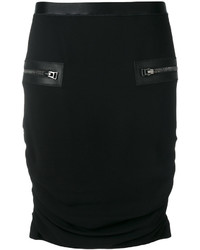 Черная шелковая юбка от Tom Ford