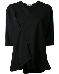 Черная шерстяная блузка от Enfold