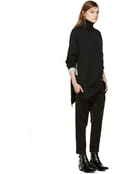 Женская черная шерстяная водолазка от Isabel Marant