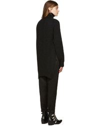 Женская черная шерстяная водолазка от Isabel Marant