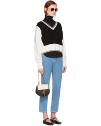 Женская черная шерстяная водолазка от Chloé