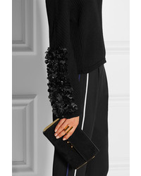 Женская черная шерстяная водолазка от Marni